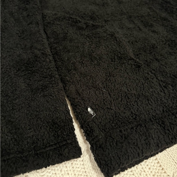 Black The North Face fuzzy collar-zip hoodie - Size L - Picture 6 of 6